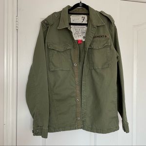Vintage Army Green Jacket